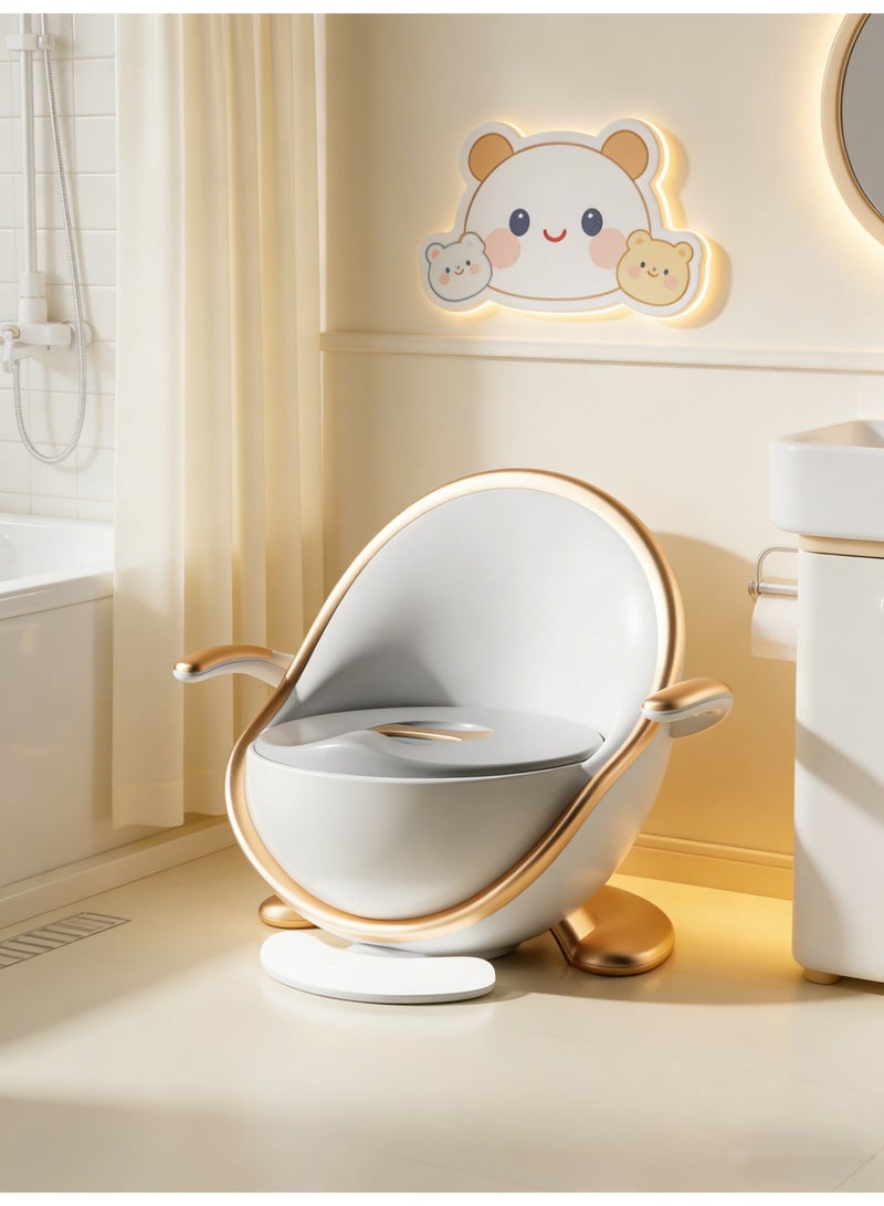 EXCLIFE Children's toilet toilet male and female children's urine potty easy to clean home baby toilet training small toilet - Image 3